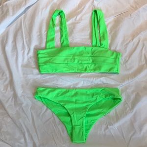 NEW neon green bikini!